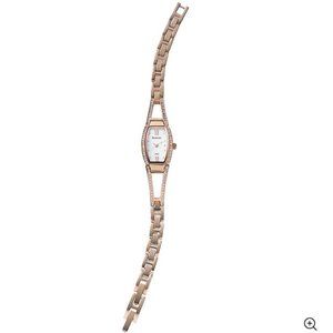 Armitron New Womens Watch 75/3531RG Crystal Accent Rose Gold Tone